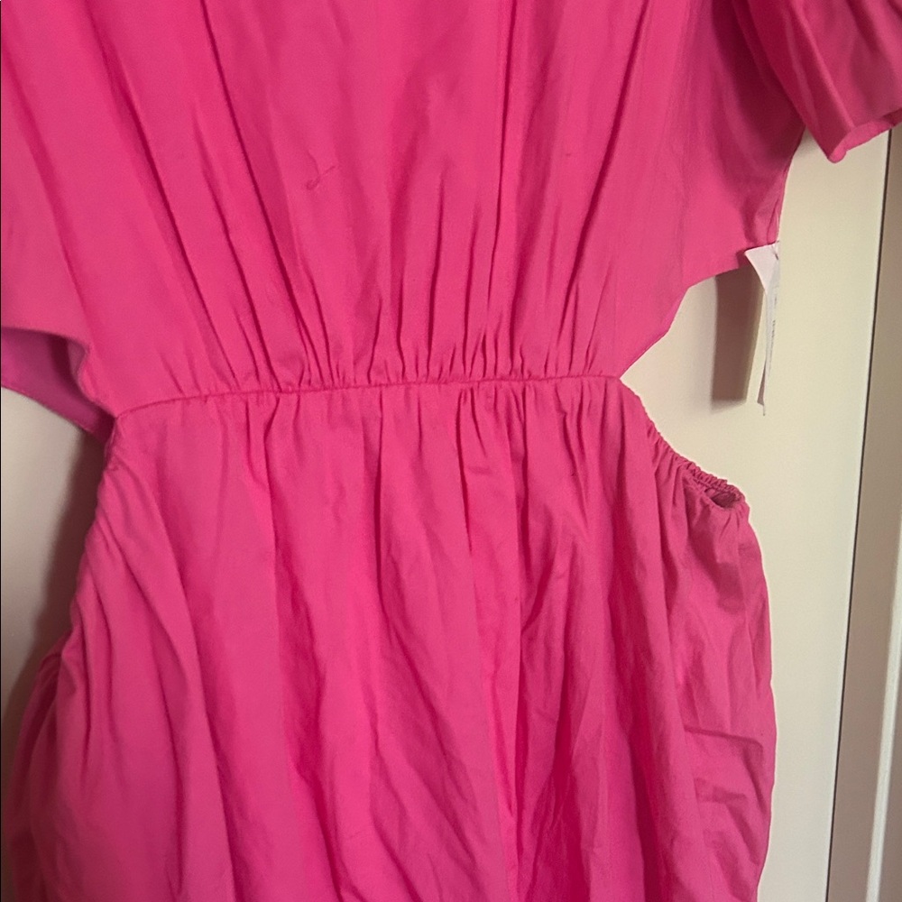 Wayf Vibrant Pink Dress - Picture 5 of 10